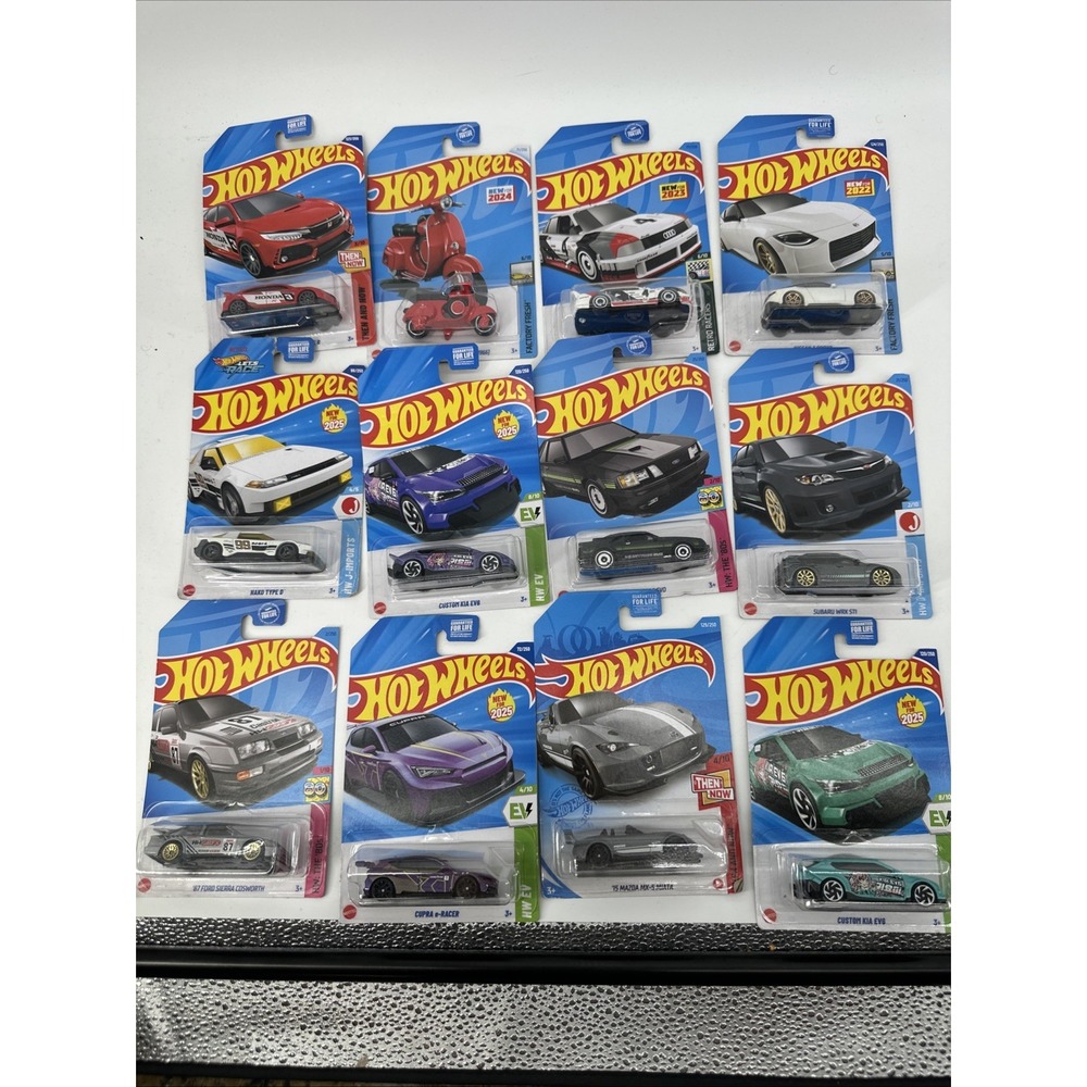 Hot Wheels • Lot Of 12 • Various‎ Years & Models